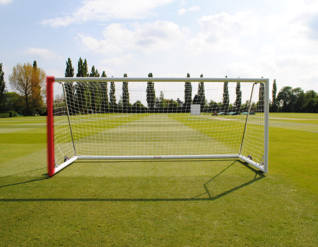 100mm Aluminium Upright for Freestanding Goals - Left Hand