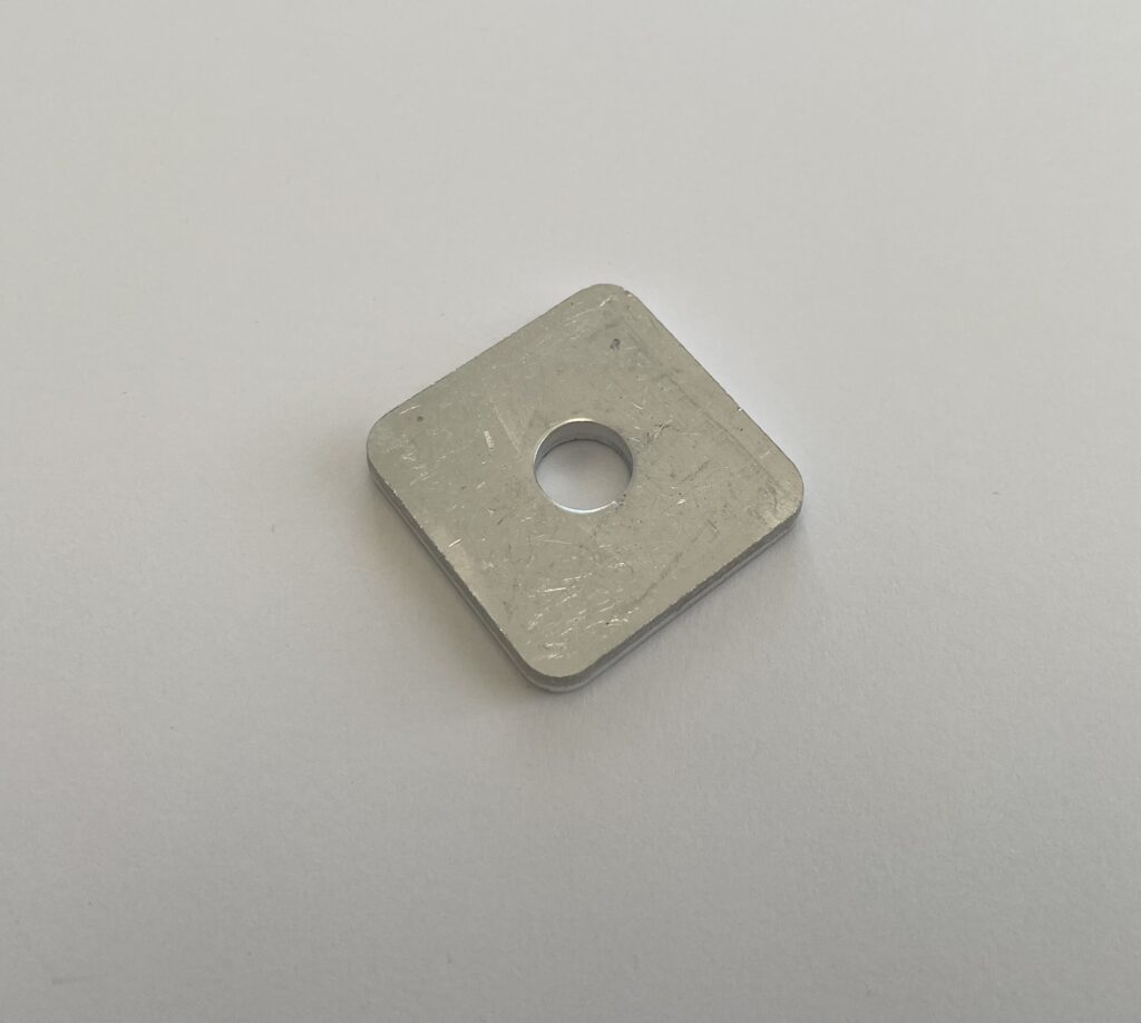 Aluminium Square Spacer