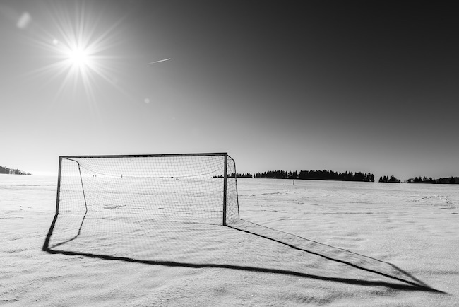 Make sure you carry out a regular goalpost safety check this winter