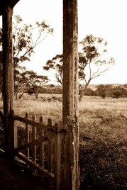Gate at front of Old farmhouse by aussie julie "life through a lens" on Flickr