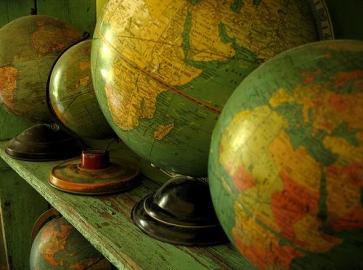 "Globe Collection" by girlhula @ Flickr